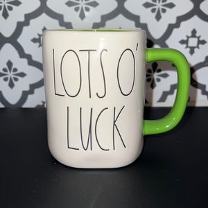 Rae Dunn LOTS O’ LUCK Mug
